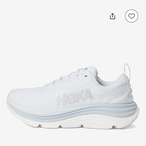 HOKA Gaviota 5 Women's White Running Shoes